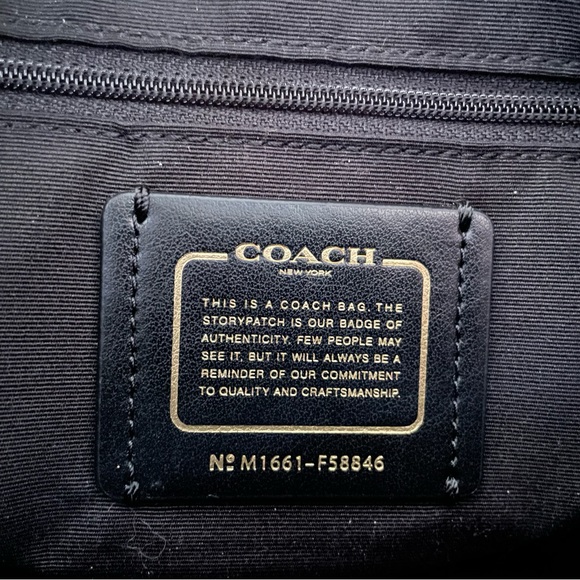 🖤✨NWT✨New Coach City Zip Tote Bag in Black - NWT 🖤 - Picture 12 of 13